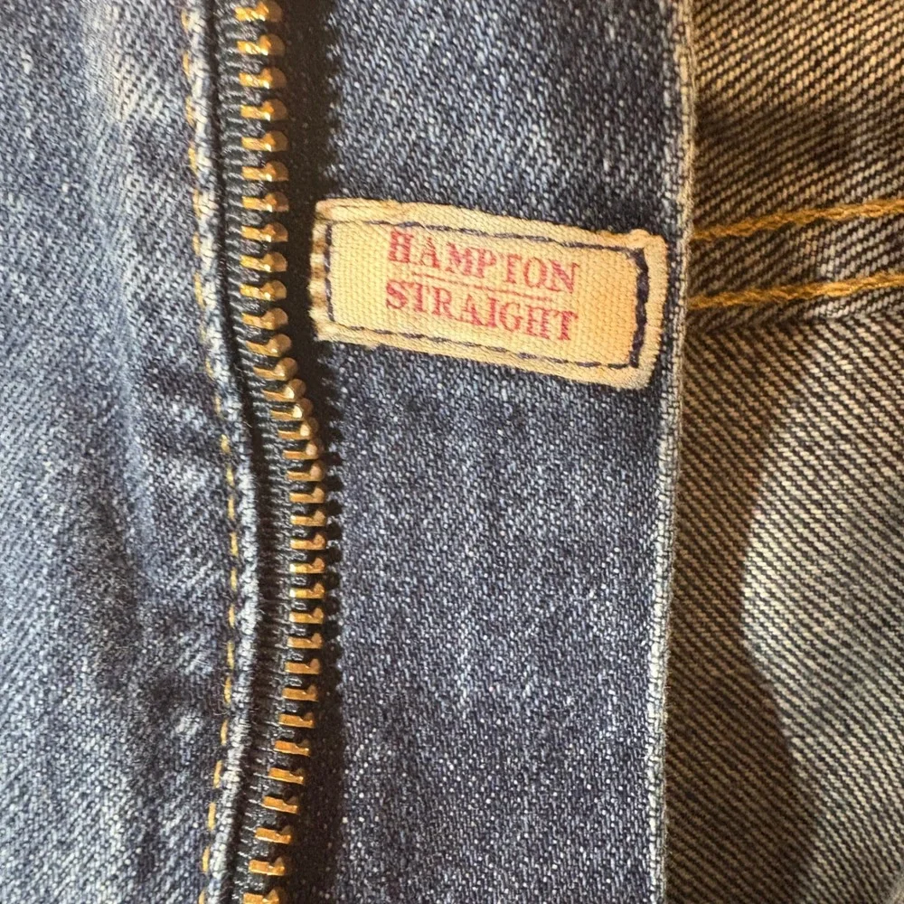Polo Ralph Lauren Hampton Straight Mens‎ Blue Wash Denim Jeans Size 44Bx32